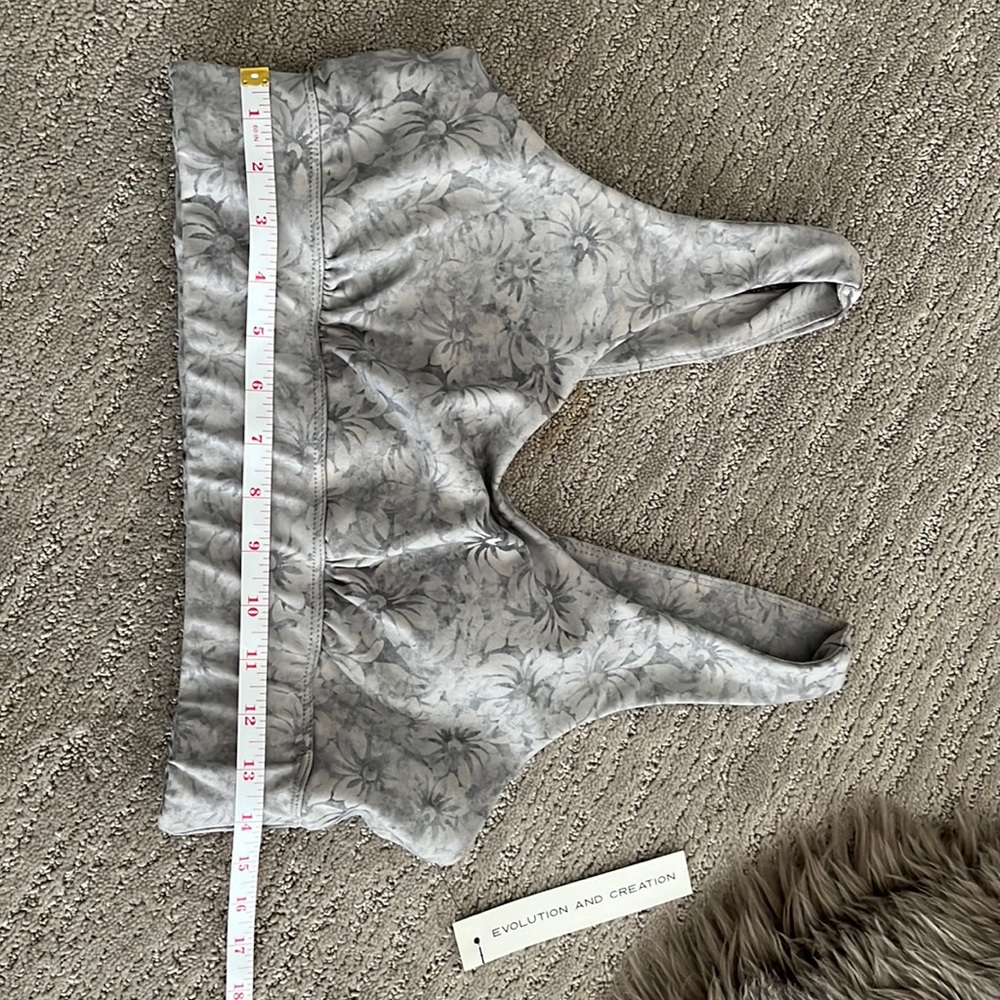 EVCR Abby Dove Faded Floral Stamp Bra - Limited Edition  XL